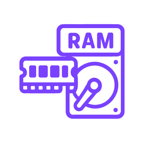 High Memory and Storage Capacity