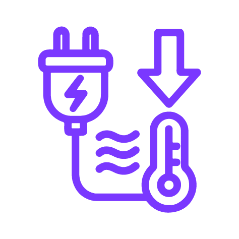 Low Power Consumption and Thermal Efficiency